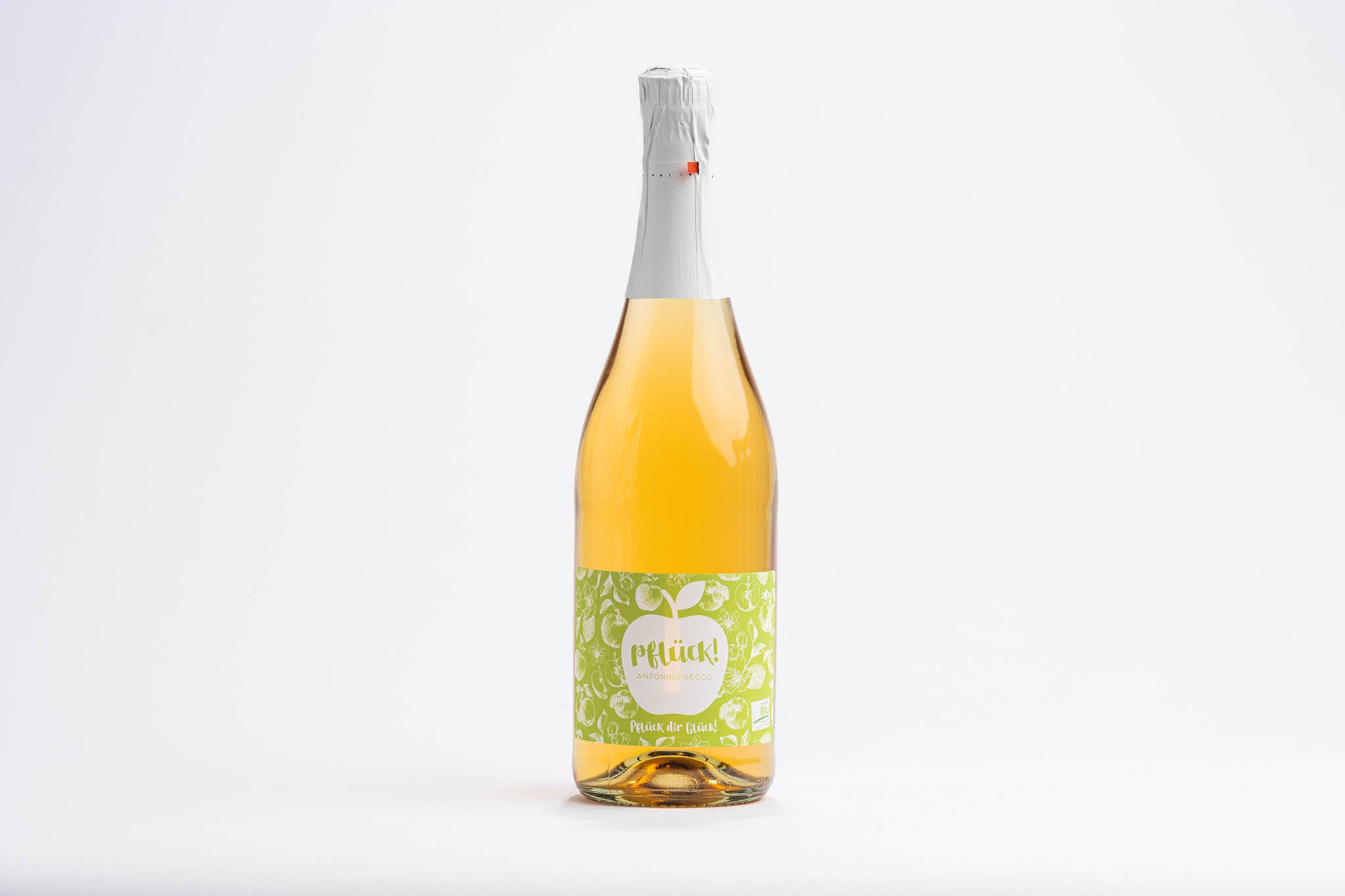 antonius Secco, fruchtig prickelnder Prosecco aus Bio-Äpfeln