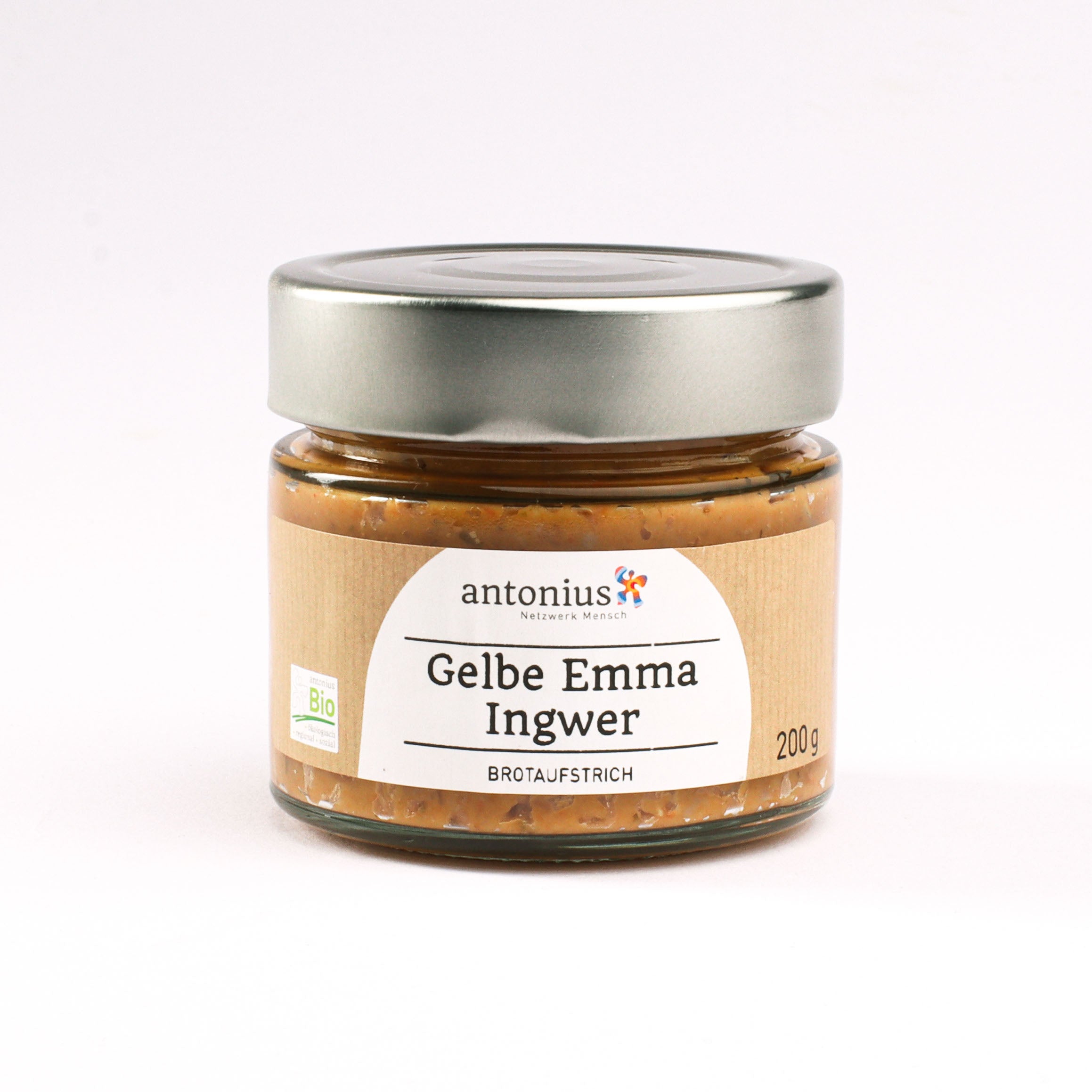 Emmer-Brotaufstrich "Gelbe Emma Ingwer"