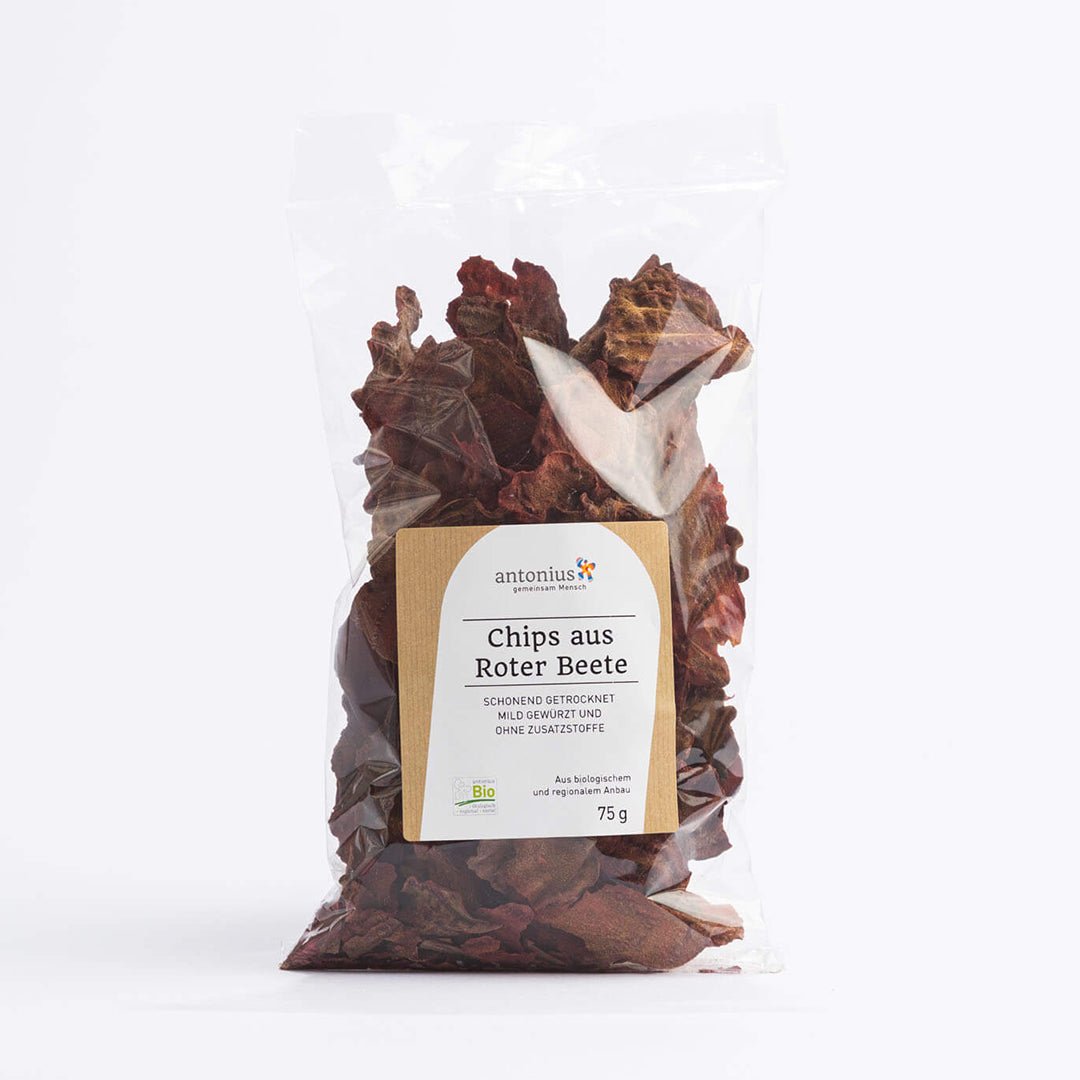 rote bete chips aufbewahren ▻ Unsere Rote Bete Chips – schonend getrocknet & gesund – antonius : gemeinsam Mensch