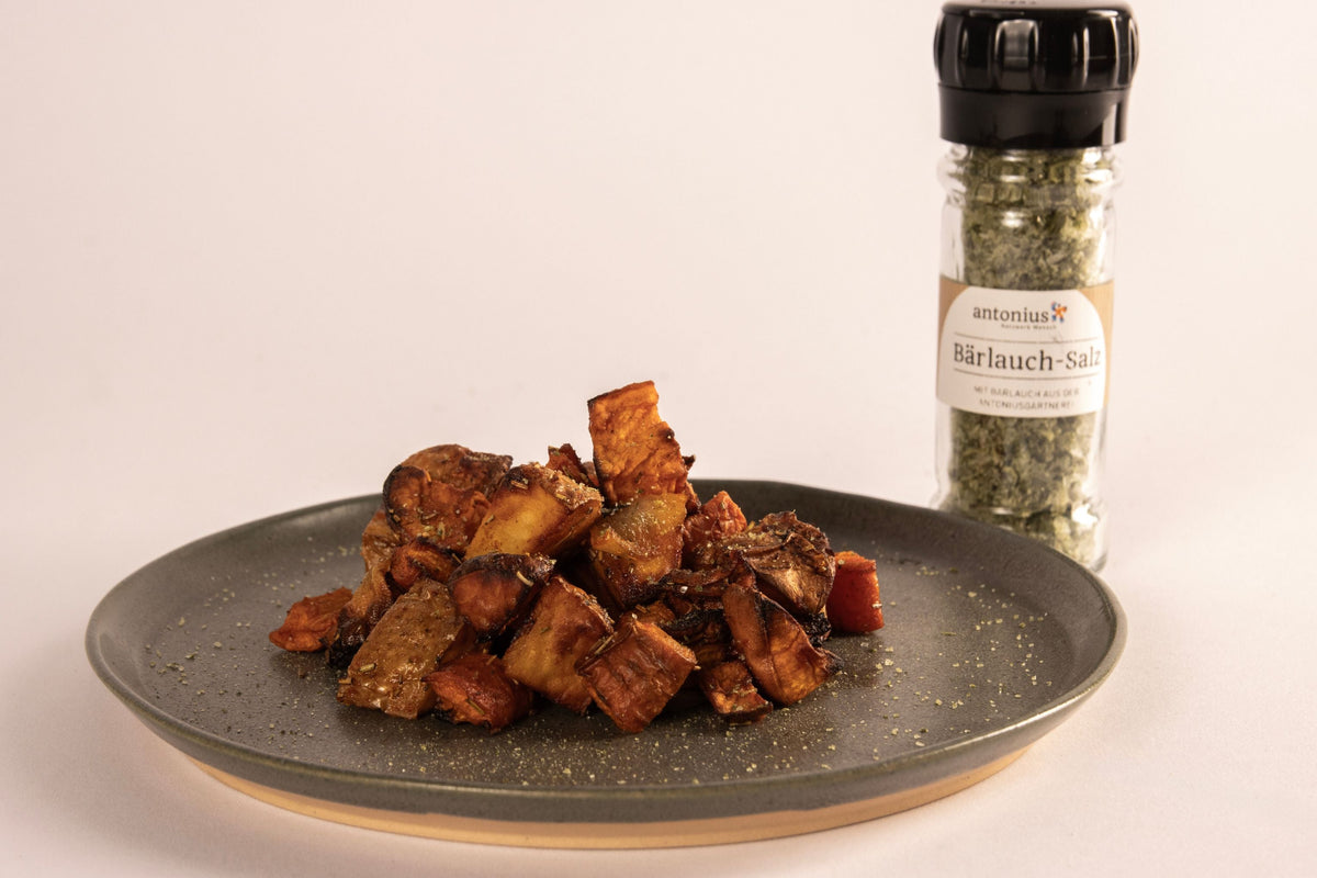 Winterliches Ofengemüse mit Honig-Senf-Marinade