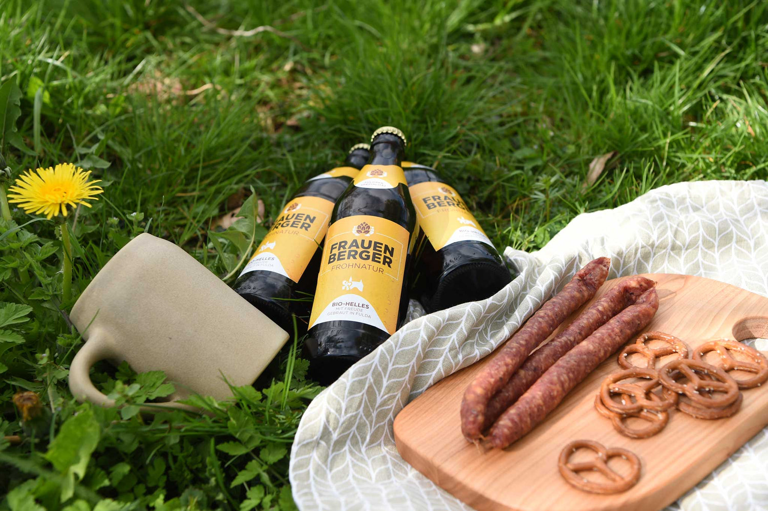 Bier &quot;Frauenberger Frohnatur&quot;