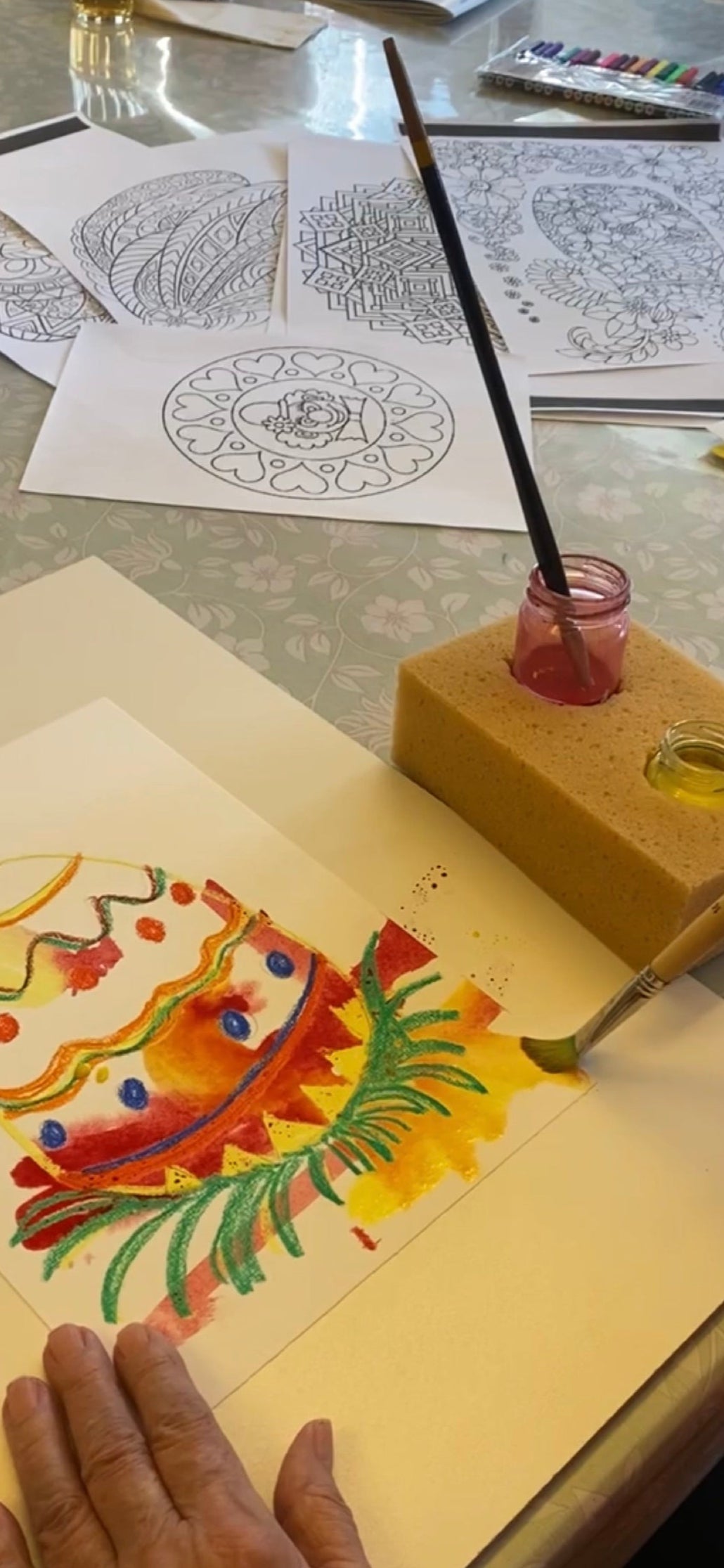 Aquarellbilder malen