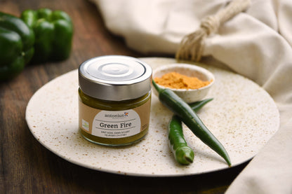 Green Fire Chutney zum würzen und verfeinern von Gerichten